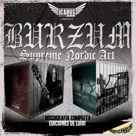 BURZUM - Discografía Completa | Black Metal | Box Set 13 CD