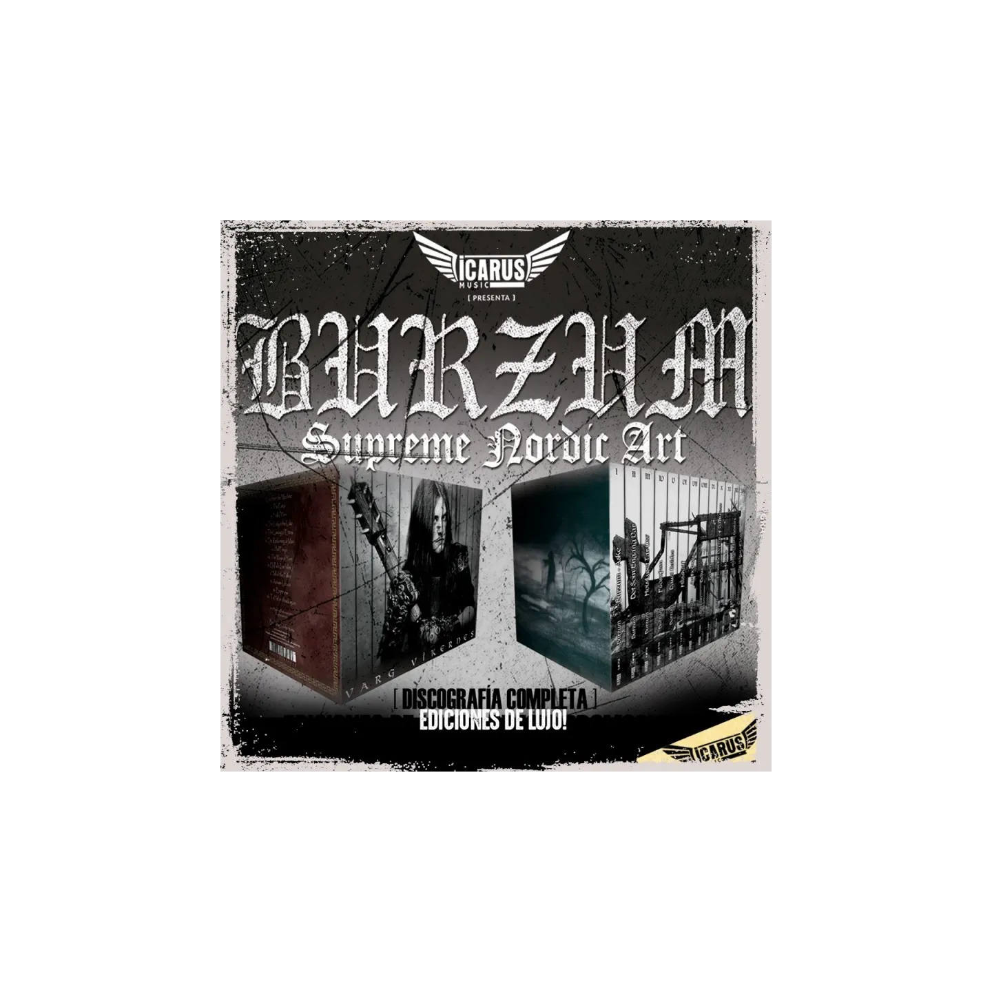 BURZUM - Discografía Completa | Black Metal | Box Set 13 CD