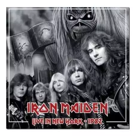 Iron Maiden - Live In New York 1982 - Cd Bootleg