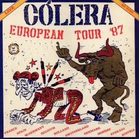 COLERA  - European Tour 87 - Cd