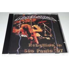 GAMMARAY Gammaray - Rebellion In São Paulo  97 ( Bootleg ) -cd