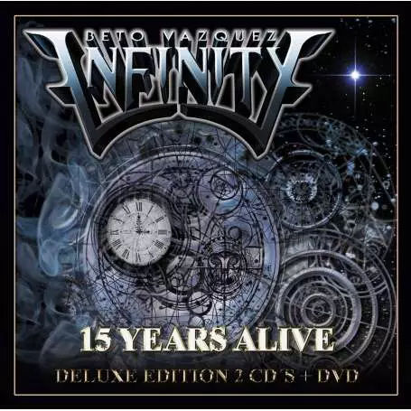 BETO VAZQUEZ INFINITY  - 15 Years Alive - 2 CDS + DVD EDICION LIMITADA