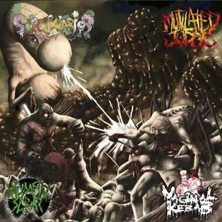 Artistas Varios : Vaginalkebab/humanscrap/scrotovarios/mutilatedjudge