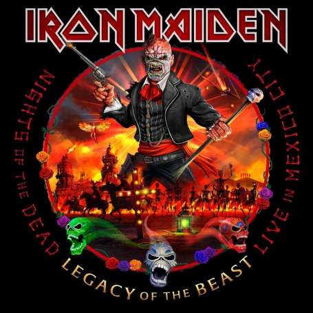 IRON MAIDEN - Nights Of The Dead Legacy Of The Beast - 2cd