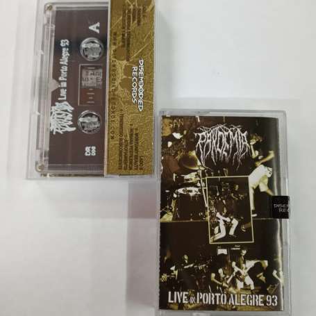 PANDEMIA  - Live In Porto Alegre 93 - CASSETTE