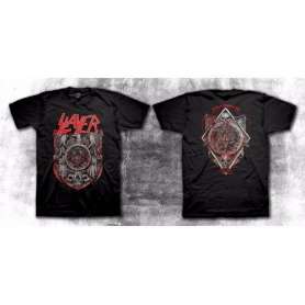 SLAYER  - World Domination Tour 2013-2014 - Remera