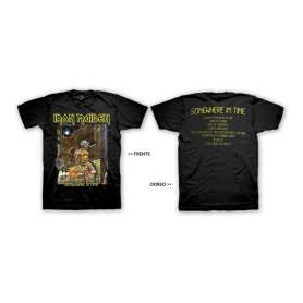 IRON  MAIDEN  - Somewhere In Time - Remera