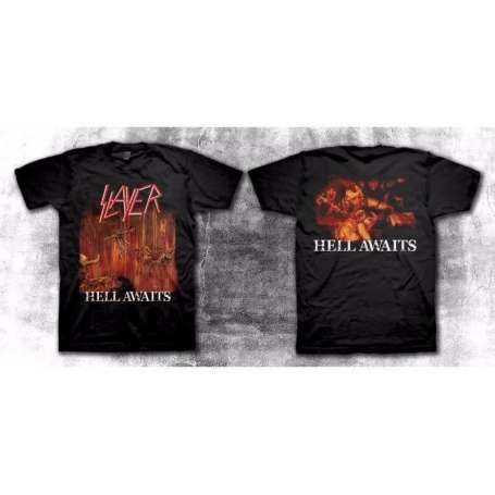 SLAYER - Hell Awaits - Remera