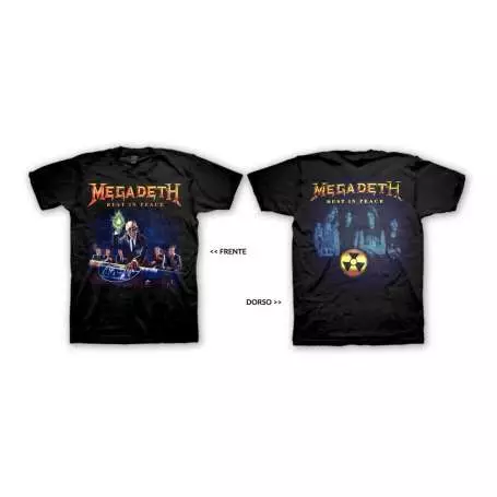 MEGADETH - Rust-in Peace - Remera