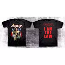 ANTHRAX - I Am The Law - Remera