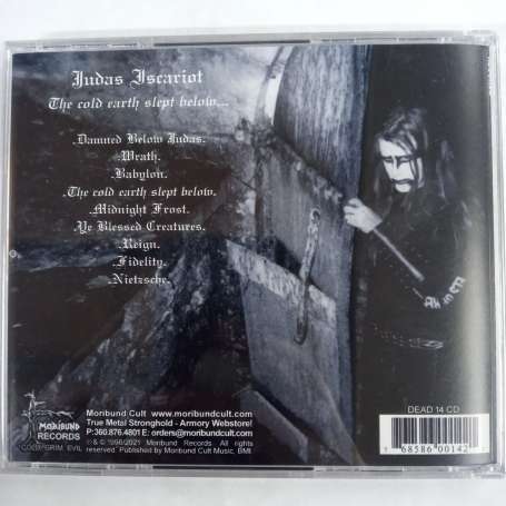 JUDAS ISCARIOT - The cold earth slept below - Cd
