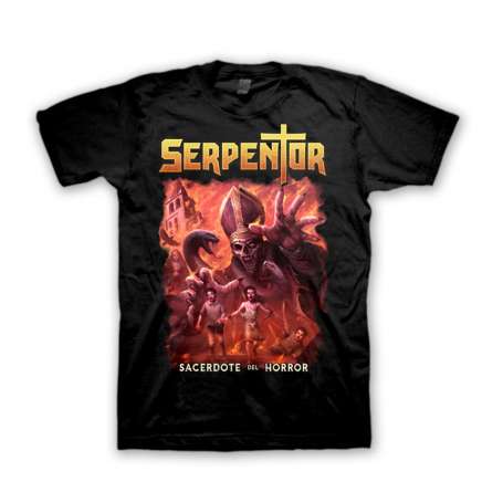 SERPENTOR - Sacerdote del horror - Cd + Remera