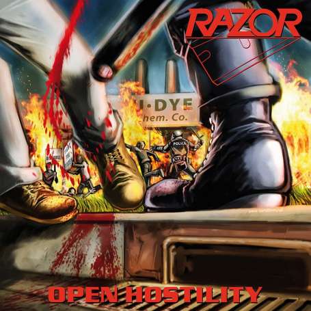 RAZOR - Open Hostility - Cd slipcase