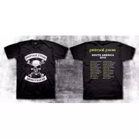 PRIMAL FEAR  - Calavera - South American Tour 2016 - Remera
