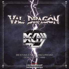 VAL DRAGON , DELAY - Bestias En La Oscuridad Demos 1983-1988 - Cd