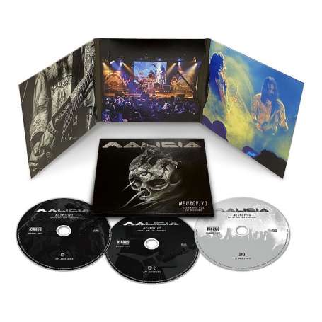 MALICIA - Neurovivo vivo en Roxy live - 2CD+DVD