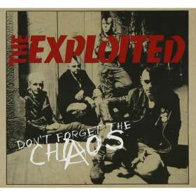 THE EXPLOITED - Dont forget the chaos - Cd Digipack