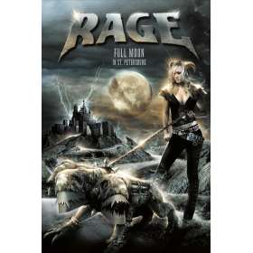 RAGE - Full Moon In St. Petersburg - 2DVD + CD