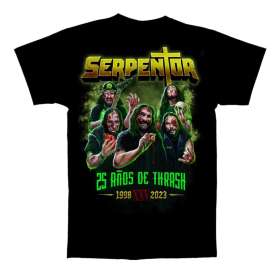 SERPENTOR - 25 AÑOS de Thrash Metal - Remera