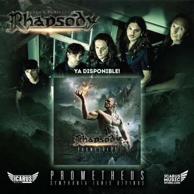 LUCA TURILLI RHAPSODY - Prometheus - Cd