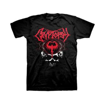 CRYPTOPSY - BURN INTO PIECES TOUR 2025 - Remera