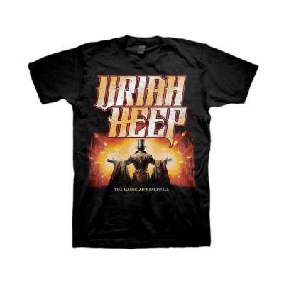 URIAH HEEP- south America 2025 mod B - Remera