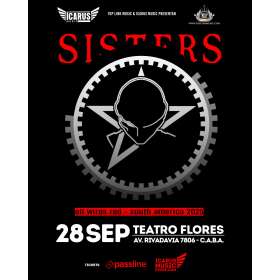 THE SISTER OF MERCY |ALL WIRES RED - South America 2025 |  28 SEP | TEATRO FLORES | RECITAL