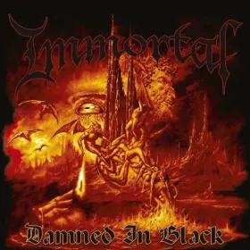 IMMORTAL - Lp - Damned In Black