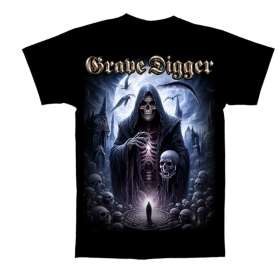 GRAVE DIGGER- Latin America Tour 2025 - Remera