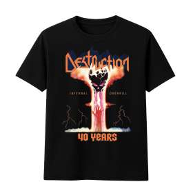 Remera Destruction Tour 2026 – Modelo 1 | Icarus Music Store