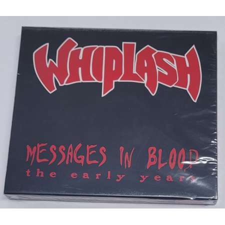 WHIPLASH - Messages In Blood (the Early Years) - CD Slipcase