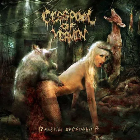 CESSPOOL OF VERMIN - Beastial Necrophilia CD | Brutal Death Metal | Icarus Music