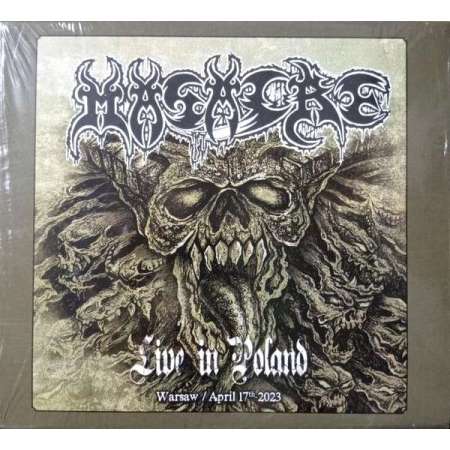 Masacre - Live In Poland. Warsaw/April 17th 2023 - cd slipcase
