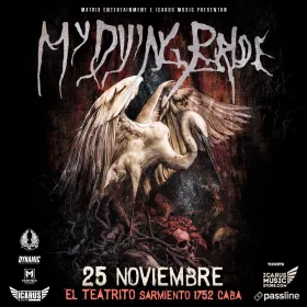 MY DYING BRIDE en Argentina 2026