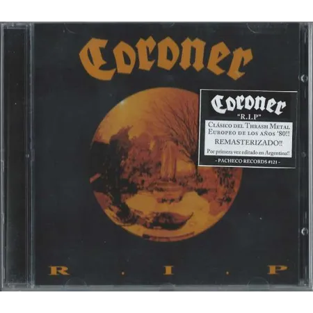 CORONER - R.I.P. | Thrash Metal | CD | Icarus Music