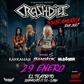 Crashdïet en Argentina 2027 | Sleaze Metal | El Teatrito