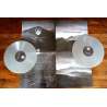 VALLENDUSK - Black Clouds/vallendusk - Lp Doble Color Silver