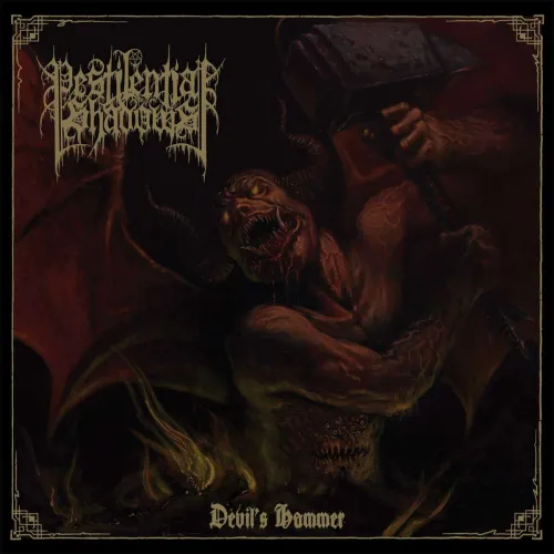 PESTILENTIAL SHADOWS - Devil's Ham-lp Color Red/black Galaxy