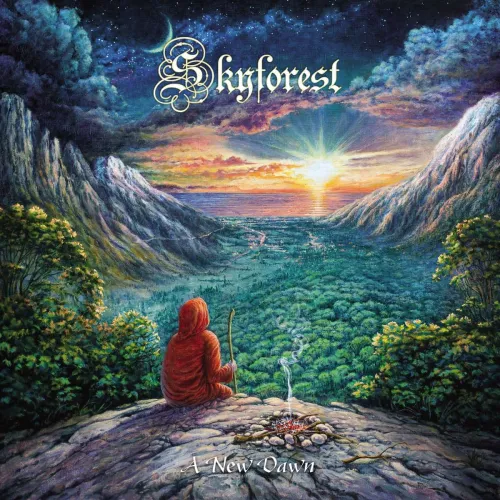 SKYFOREST - A New Dawn - Vinilo Color Violet/yellow Swirl
