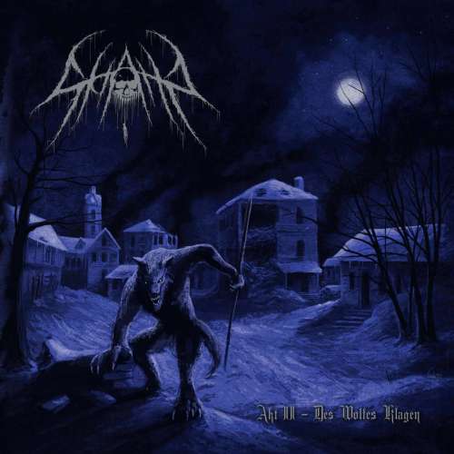 SKRATTE- Akt Ii - Des Wolfes Klagen - Lp Doble Color Blue/grey galaxy