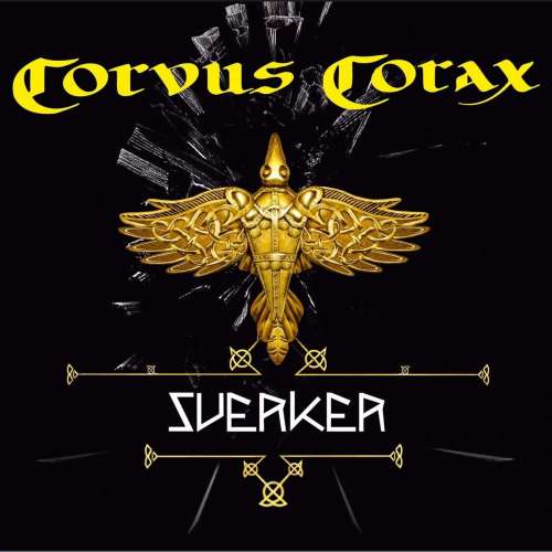 CORVUS CORAX - Sverker - Lp Color Rojo Negro Marble