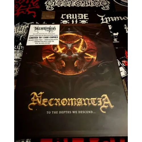NECROMANTIA - To The Depths We Descend - Cd Digi A5