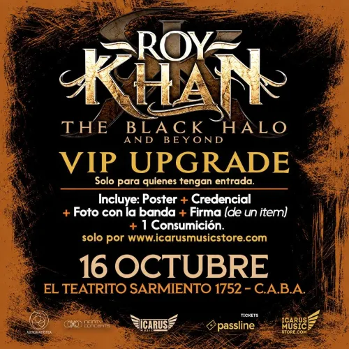 VIP Upgrade Roy Khan Argentina 2026 | El Teatrito