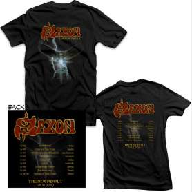 SAXON - Tour 2019 - Remera Thunderball - Ultimas En Stock