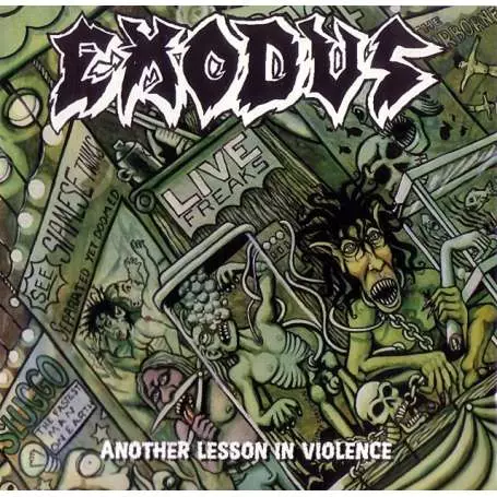 Exodus – Another Lesson in Violence (CD) | Paul Baloff en Vivo | Icarus Music Store