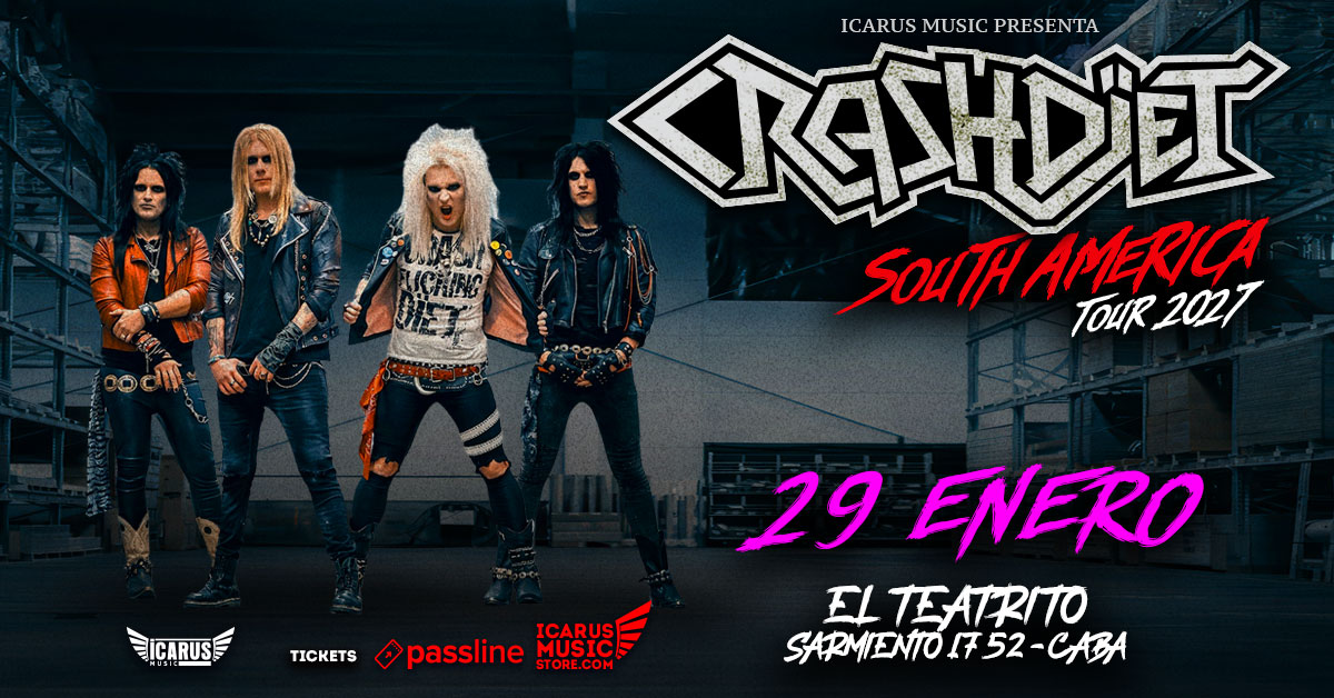 CRASHDIET en Argentina