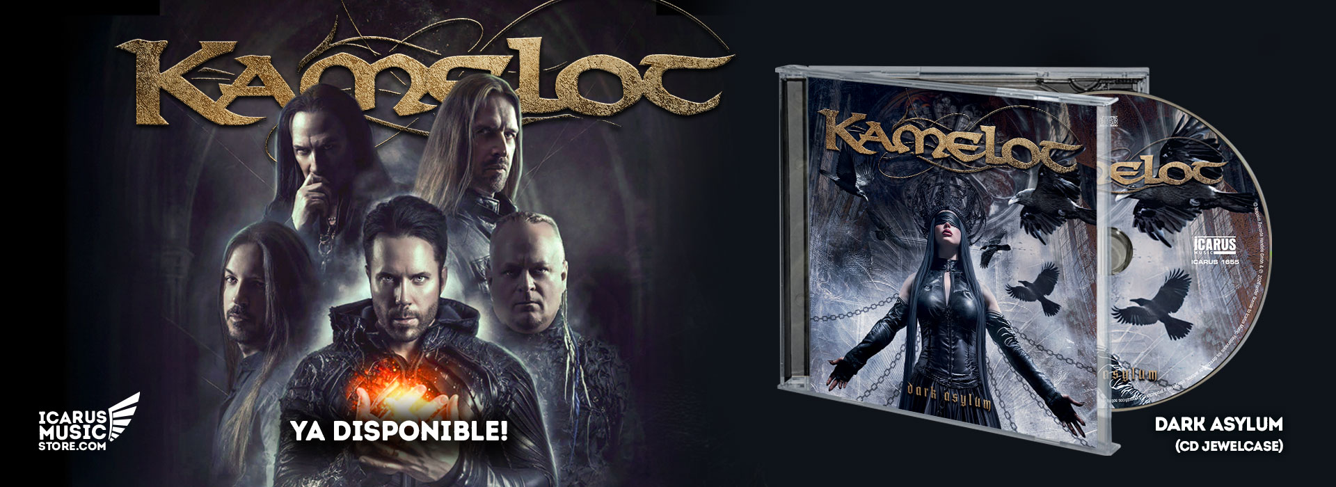 Kamelot - Dark Asylum - Cd