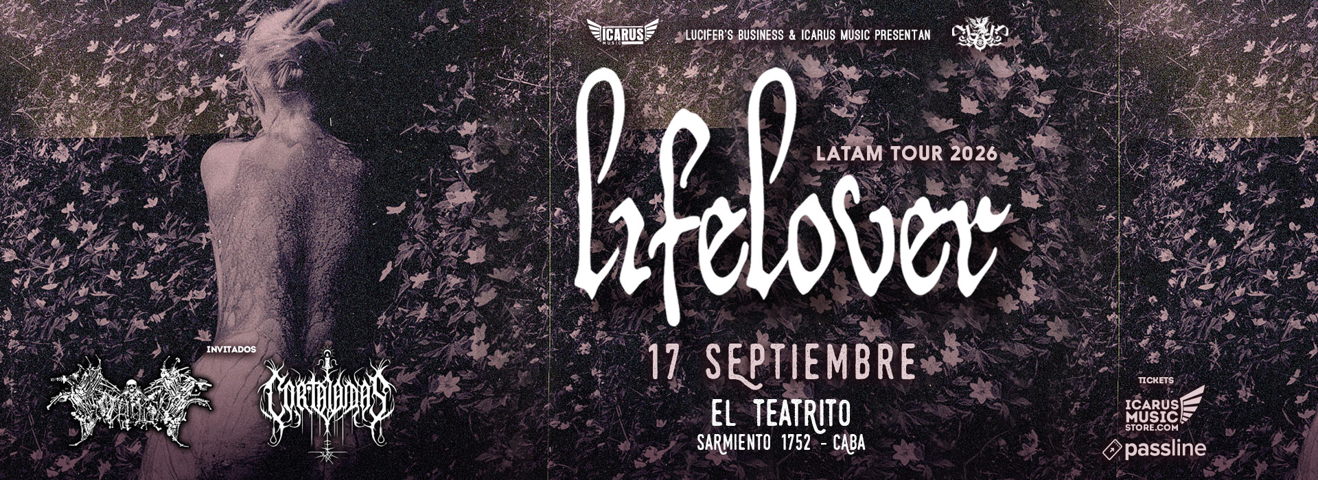 LIFELOVER en Argentina | LATAM Tour 2026 | 17 SEP | El Teatrito